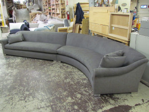 Curved Belgian Style Sectional